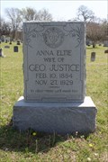 Image for Anna Eltie Justice - Forreston Cemetery - Forreston, TX