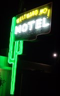 Image for Westward Ho Motel - Artistic Neon - Route 66, Albuquerque, New Mexico, USA.