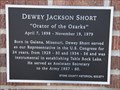 Image for Dewey Jackson Short – Galena, Missouri