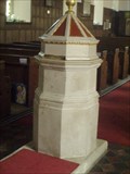 Image for Font at St Mary's Headley, Surrey. UK