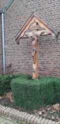 Image for Houten kruis met een Jezusfiguur - Heerlen - NL