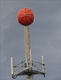 Image for Basketball on a Cell Tower.