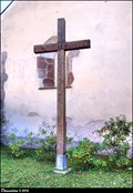 Image for Cross at the St. Nicolas Church / Kríž u kostela Sv. Mikuláše - Benešov (Central Bohemia)