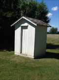 Image for Cobblestone Schoolhouse Museum outhouse - Chili, NY