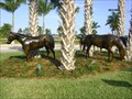 Image for 5 horses in a round-Boynton Beach,FL