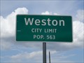 Image for Weston, TX - Population 563
