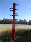 Image for Flood marker, St George, Qld, Australia