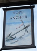 Image for Hope & Anchor - Pub Sign - Denbigh, Clwyd, Wales.