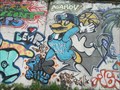 Image for Graffiti na zdi - Adamov, Czech Republic