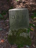 Image for 1881 Survey milestone on Ohio-Pennsylvania border, Mile 38