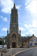 Image for La clocher de l'Eglise Saint-Pierre - Arromanches-les-Bains, France