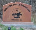Image for Welcome to Elk Mountain Wyoming
