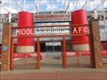 Image for Middlesbrough AFC Former Ground's Gates - Middlesbrough, UK