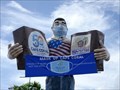 Image for Big John masks up: Iconic statue has a new look for Cape Coral's COVID-19 campaign - Cape Coral, Florida, USA