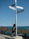 Image for Direction and Distance Arrows - Toronto Islands Pier