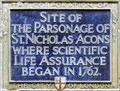 Image for St Nicolas Acons Parsonage - Nicholas Lane, London, UK