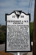 Image for Friendship A.M.E. Church 10-38 - Mount Pleasant, SC