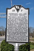 Image for Seaboard Air Line Railway Depot - McBee, South Carolina