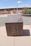 Image for New Mexico National Society of Professional Engineers Historic Marker -- nr Teec Nos Pos AZ