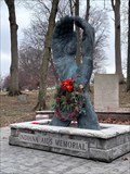 Image for Indiana AIDS Memorial re-dedicated; names engraved in stone - Indianapolis, IN