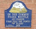 Image for FIRST felt power of flight - Frank Whittle, Coventry, UK