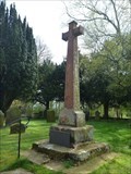 Image for World War 1 Memorial Cross  - All Saints Church - Standon, Staffordshire.