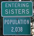 Image for Sisters, Oregon ~ Population 2038
