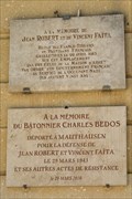 Image for Two plaques for victims of the Nazi regime - Nimes, France