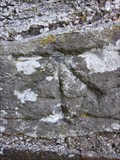 Image for Cut Mark, Medieval Church, Llangurig, Powys, Wales, UK