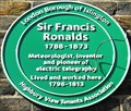 Image for Sir Francis Ronalds - Highbury Terrace, London, UK