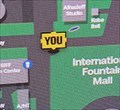 Image for Seattle Center "You are Here" Map (International Fountain) WEST - Seattle, WA