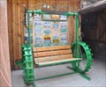Image for Tractor Wheel Bench Swing