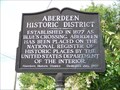 Image for Aberdeen Historic District (Sign # 2)