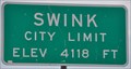 Image for Swink, Colorado ~ Elevation 4118 Feet