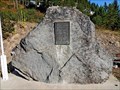 Image for Trans Canada Trail Cyclists Rest Stop Cenotaph - Rhone, BC
