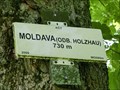 Image for Elevation Sign - Moldava.730m