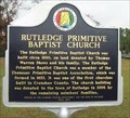 Image for Rutledge Primitive Baptist Church