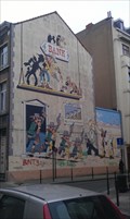 Image for Comic-walls in Brussels - Lucky Luke