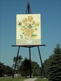Image for Giant Easel and Painting - Altona MB