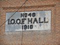 Image for 1918 - I.O.O.F. Hall - Hamilton, Montana