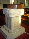 Image for Font - Church of St.Michael and All Angels, Bruisyard Road, Peasenhall, Suffolk. IP17 2HL.
