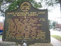 Image for Seven Governors have lived in Walton County