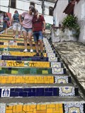 Image for Escadaria Selarón Mosaic Steps - Rio de Janeiro, Brazil