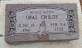 Image for 104 - Opal Childs - Seward Memorial Cemetery - Logan Co. Oklahoma