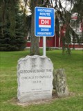 Image for Site of Gurdon Hubbard Trail, Dixie Highway, milestone markers - Crete, IL