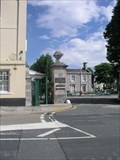 Image for Cut Benchmark on gatepost of Old Naval Hospital, Plymouth