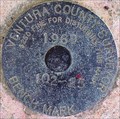 Image for Ventura County, CA Benchmark 102-25