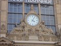 Image for Exterior Clock Main Entrance Hauptbahnhof Frankfurt (Main), Germany, HE