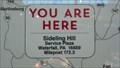 Image for Sideling Hill Service Plaza 'You Are Here Map' - Waterfall, Pennsylvania