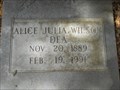 Image for 101 - Alice Julia Wilson - Starke, FL